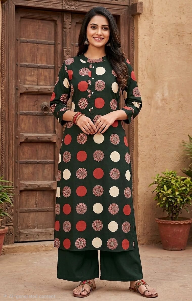 Adaa Luxe Straight Plazo Set