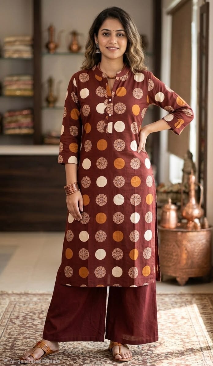 Adaa Luxe Straight Plazo Set