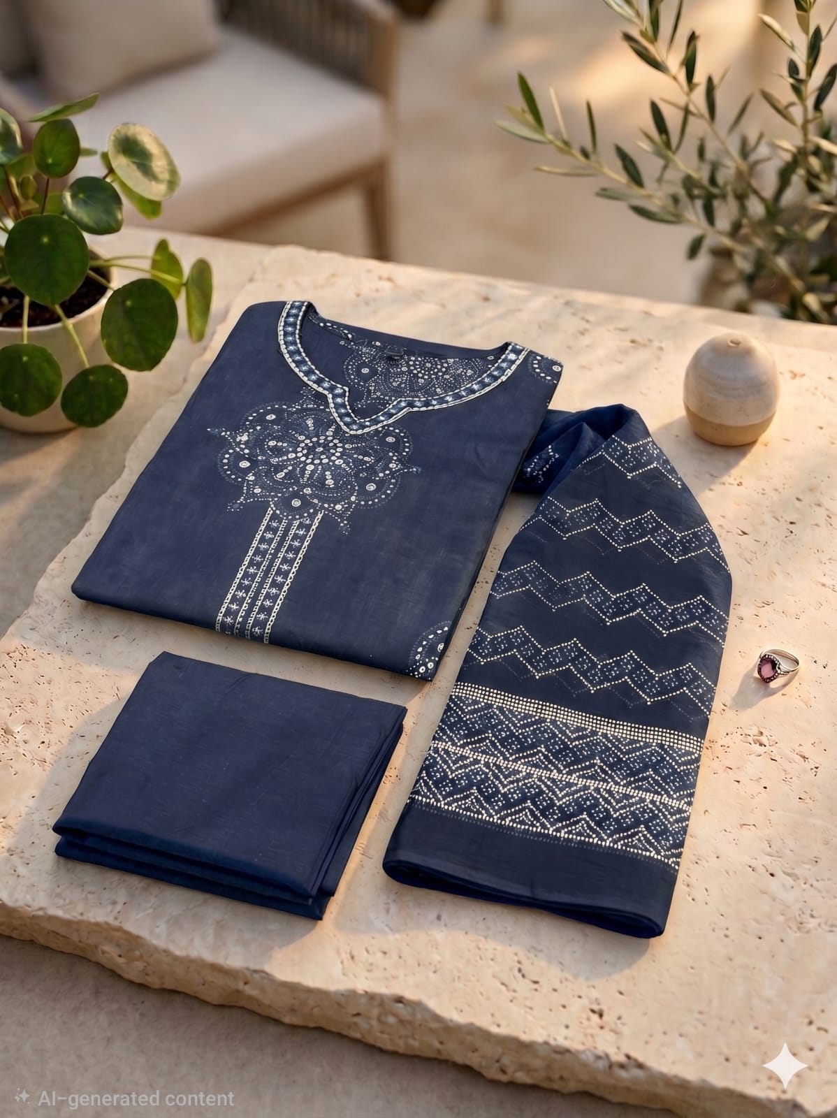 Noor Jaipur Cotton 3PC Set
